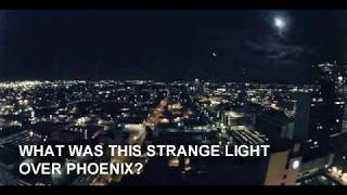 Phoenix lights back? UFO sighting or meteorite crash? 11/14/17