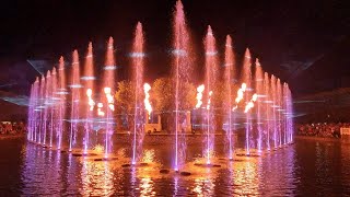 4К fountain music show/Valgus kõnnib festival/night lights/Tallinn Estonia 20.09.2024