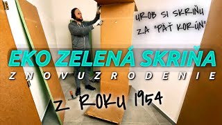 Ako urobiť skriňu, Urob si skriňu za 5 korún, EKO skriňa - S03 E01