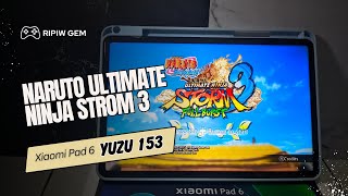 Naruto Ultimate Ninja Storm 3 Yuzu Android v153 Settings - Xiaomi Pad 6