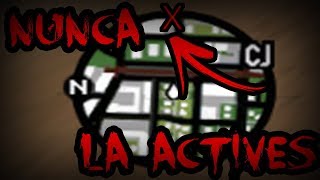 Nunca Actives la “X” Roja del Radar o te Ocurrira esto! | Gta San Andreas (Creepypasta)