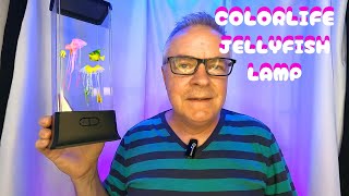 COLORLIFE Electric Jellyfish Tank Table Lamp with Color Changing Light REVIEW