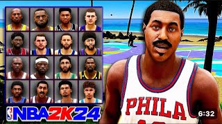 NBA 2K24 Wilt Chamberlain BEST FACE CREATION CURRENT GEN + NEXT GEN (MOST ACCURATE)