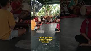 PUKULAN TERBANG HADRAH KUNTULAN BANYUWANGI#shorts