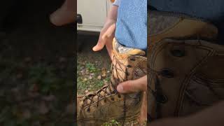 UNFAILING BOOT LACING KNOT #knots #hiking