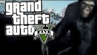 GTA 5 играем за обезьяну