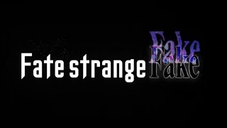 "Fate/strange Fake" (The Heroic Spirit Incident) Anime Episode 1 preview stream in crunchyroll