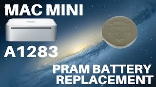 🛠️🍏🔋Mac Mini A1283 - PRAM Battery Replacement