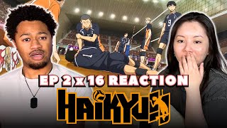 NOOO.. NOT DAICHI!! 😨 | *Haikyuu!!* S2 Ep 16 (FIRST TIME REACTION)