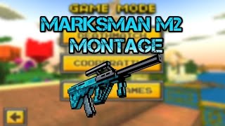 Pixel Gun 3D: Marksman M2 Montage