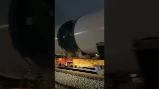 BNSF 9210 leads 055 turbine train in Austell, Ga