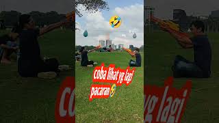 game shot on balloon, (game tembak balon)🤣 #funny