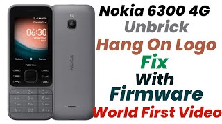 Nokia 6300 4G [TA-1287] Unbrick | Hang On Logo Fix With Flashing Firmware [World First Video]