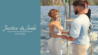 The Wedding of Justice & Soda in Second Life