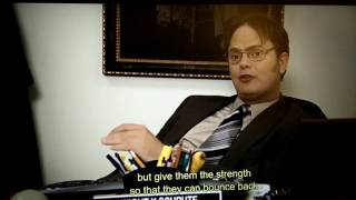 Dwight "Not motivated by compassion" - The Office