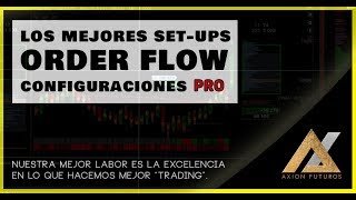 Order flow los mejores set-ups y configuraciones de trading profesional