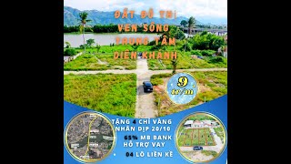 179. Đất thổ cư view sông trung tâm Diên Khánh . bán đất diên khánh giá rẻ, đất đô thị diên khánh