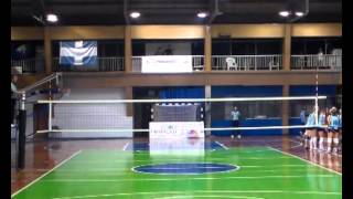 [D01W] 2014.10.19 Panathinaicos AO - Pannaxiakos Women Volleyball