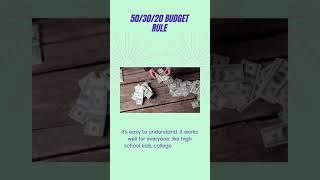 50/30/20 Budget to help you get ahead #Shorts