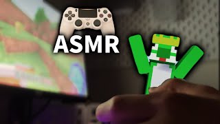 PS4のコントローラーでMinecraftをやりながらASMR