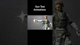 First time animating guns #stopmotion #guns #animationstyle #animationtechnique #test