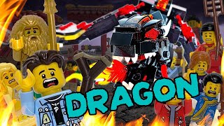 We Built a LEGO City Fire Dragon Palace!