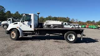 2007 INTERNATIONAL 4300 FLAT BED TRUCK-123806