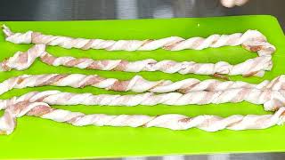 Twisted Twirly Bacon | #CookingIsFun