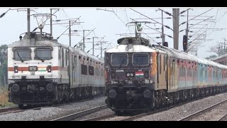 13 in 1 Train Videos // Indian Rail// SatyaRailVlog