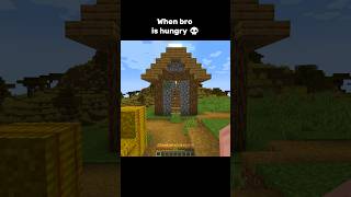 Minecraft Hungry Moment 🤯 #shorts #minecraft #funny #minecraftshorts