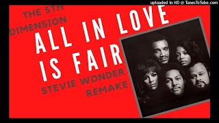 5th Dimension 【All In Love Is Fair】 Stevie Wonder Remake ・Soul ・Ballad・1995