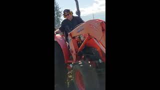 Discing The Hay Field "Getting Ready To Plant Seed"