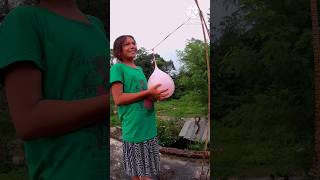 Water 🌊💦 Balloon 🎈 Slow MO //#shorts #youtubeshorts #viralvideo