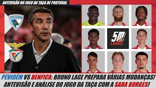 Taça de Portugal 24-25 🔵 PEVIDÉM VS BENFICA 🔴  (ANTEVISÃO) ● Qual vai ser o onze do Benfica na Taça?