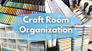 Stamp and Ink Storage Ideas | Craft Room Organization | Stretch Your Stamps Series