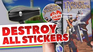 Removing Stickers from Game Boxes...with a Hairdryer