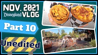 Eating at Cozy Cone Motel and More Cars Land | UNEDITED VLOG