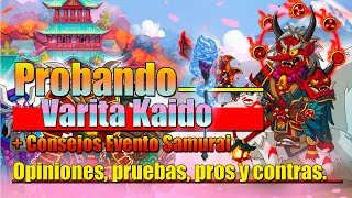 Hustle Castle | 🆚 Probando Varita Kaido + Consejos Evento Samurai | Es buena la nueva varita?