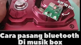 pasang bluetooth di musik box