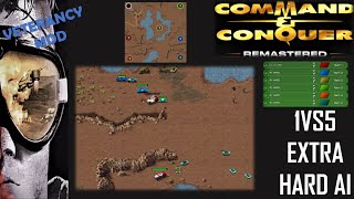 /Command & Conquer Remastered/ (Skirmish) 1VS5 EXTRA HARD AI  I Lakefront Clash I