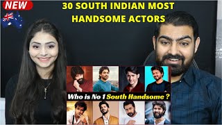 30 Most Handsome Actors In South India 2022 Reaction | Telugu, Tamil, Kannada, Malayalam Heroes