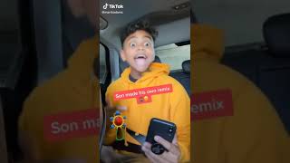 Son sings remix song for his dad😂