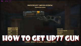 fallout 4 how to get up77 prototype laser rifle secret vault room