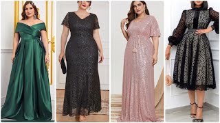 Vestidos Elegantes en Tallas Grandes, //Vestidos para Señoras!!