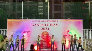 Ganesh Utsav 2024 at Luxor Apartments | A Grand Celebration of Tradition & Devotion!