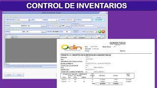 Control de Inventario Entradas y Salidas en Visual  Basic Kardex en Unidades Físicas Costo Promedios