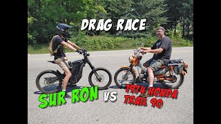 SURRON VS 1974 HONDA TRAIL 90