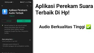 Aplikasi Perekam Suara Terbaik Di HP Yang Bisa Rekam Audio Kualitas Tinggi