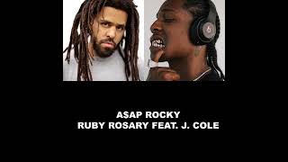 A$AP ROCKY x J. COLE RUBY ROSARY(PROD. THE ALCHEMIST)🚨MIDNIGHT🚨