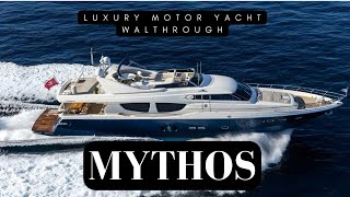 MYTHOS G | 🛥 Greece Luxury MOTOR YACHT Charter